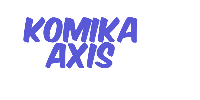 Komika Axis Font