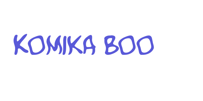 Komika Boo Font Download