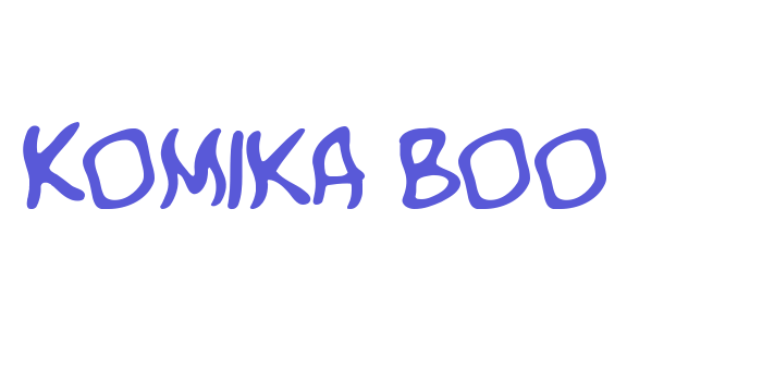 Komika Boo Font