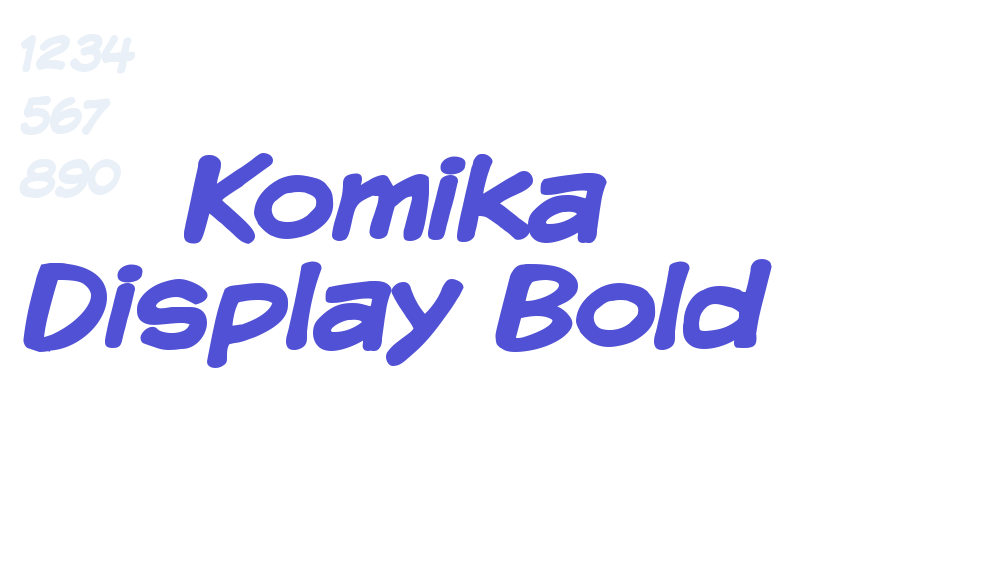 Komika Display Bold-font-download