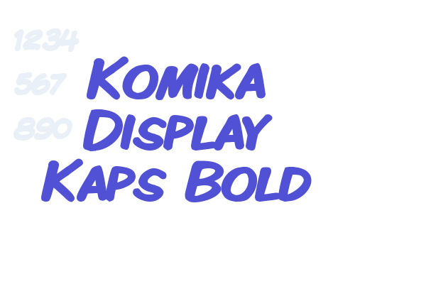 Komika Display Kaps Bold
