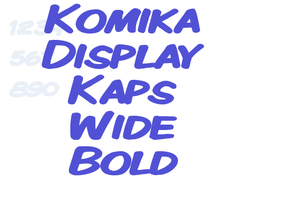 Komika Display Kaps Wide Bold
