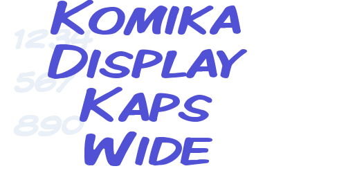 Komika Display Kaps Wide-font-download
