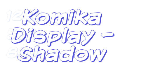 Komika Display – Shadow-font-download