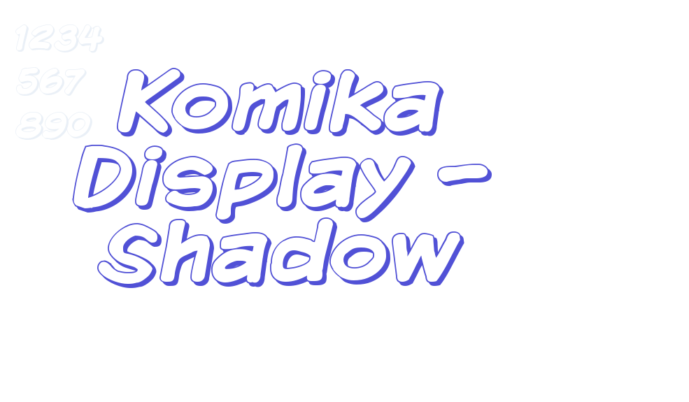 Komika Display – Shadow-font-download