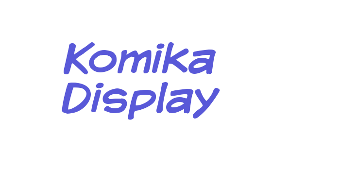 Komika Display Font Download