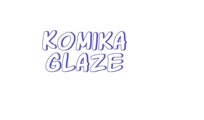 Komika Glaze Font