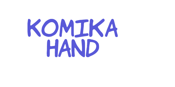 Komika Hand Font Download