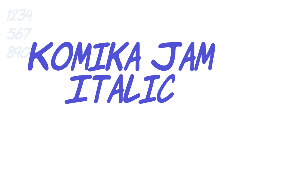 Komika Jam Italic-font-download