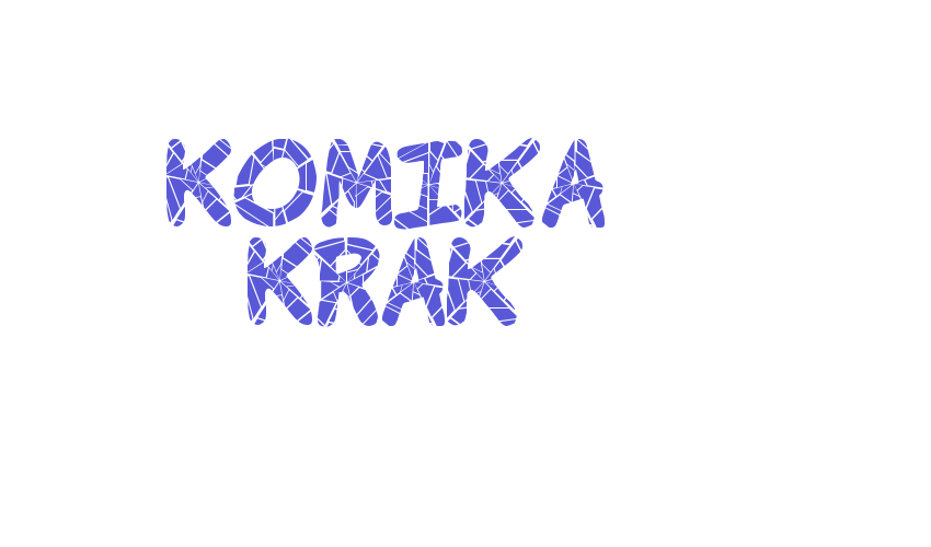 Komika Krak Font