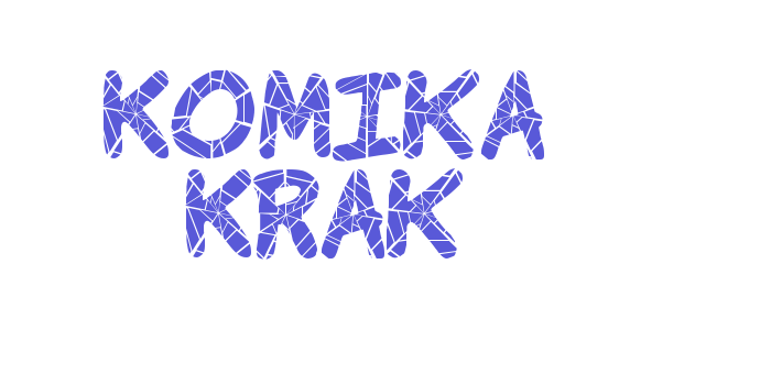 Komika Krak Font