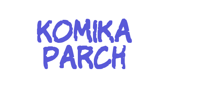 Komika Parch Font