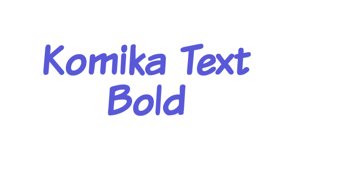 Komika Text Bold Font Download