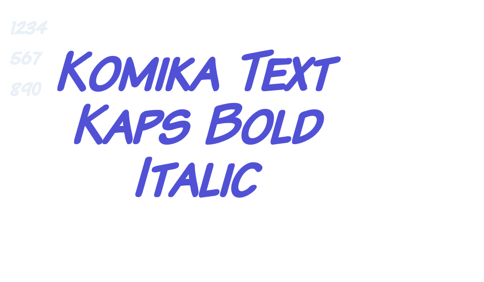 Komika Text Kaps Bold Italic-font-download