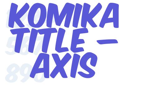 Komika Title – Axis Font Download