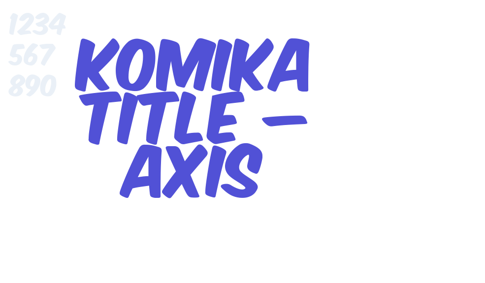 Komika Title – Axis-font-download