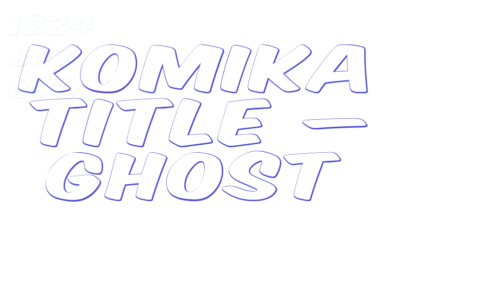 Komika Title – Ghost-font-download