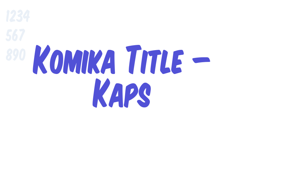 Komika Title – Kaps-font-download