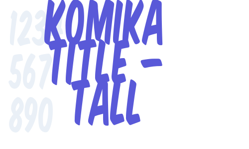 Komika Title – Tall Font Download