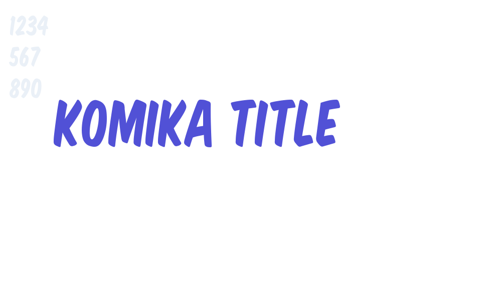 Komika Title-font-download