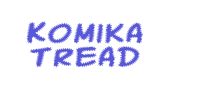 Komika Tread Font Download