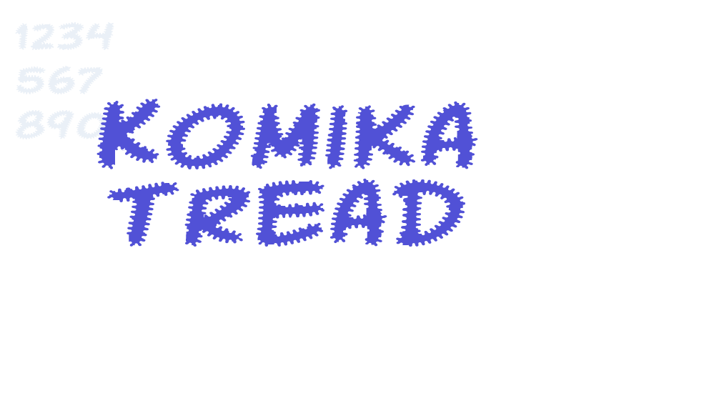 Komika Tread-font-download