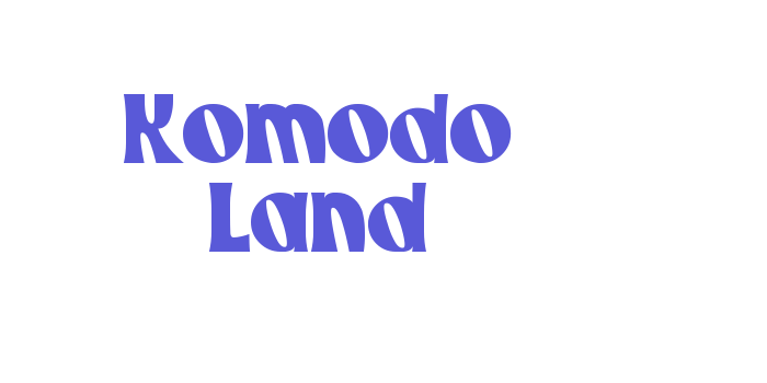 Komodo Land Font Download