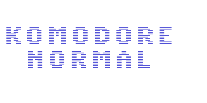 Komodore Normal Font Download