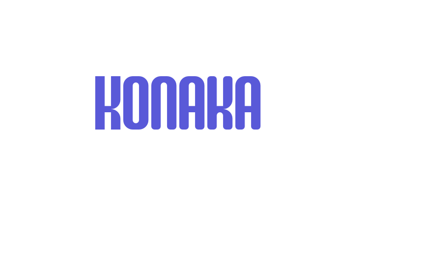 Konaka Font