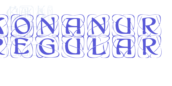 Konanur Regular font free