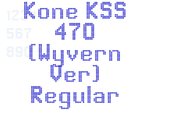 Kone KSS 470 (Wyvern Ver) Regular