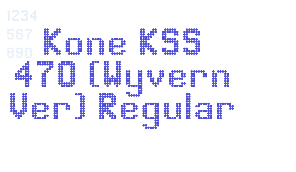 Kone KSS 470 (Wyvern Ver) Regular-font-download