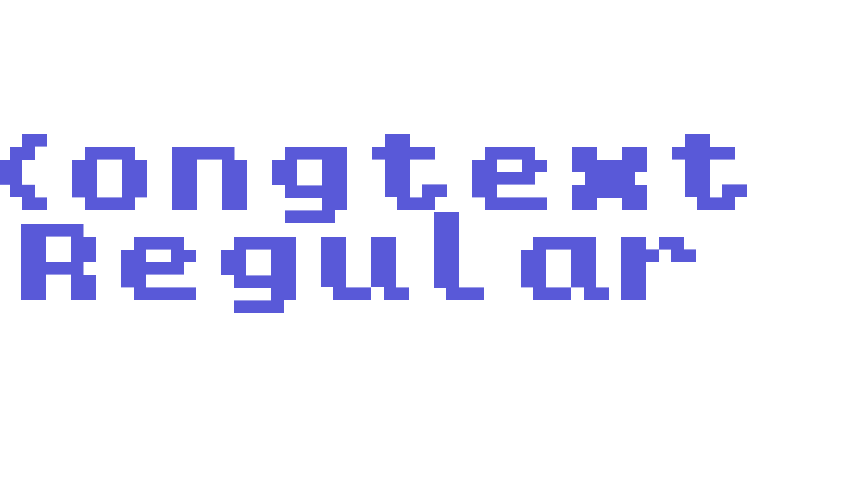 Kongtext Regular Font