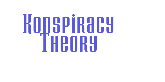 Konspiracy Theory Font Download