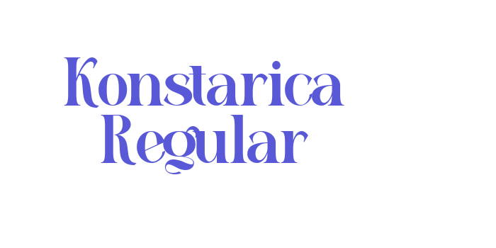 Konstarica Regular Font Download