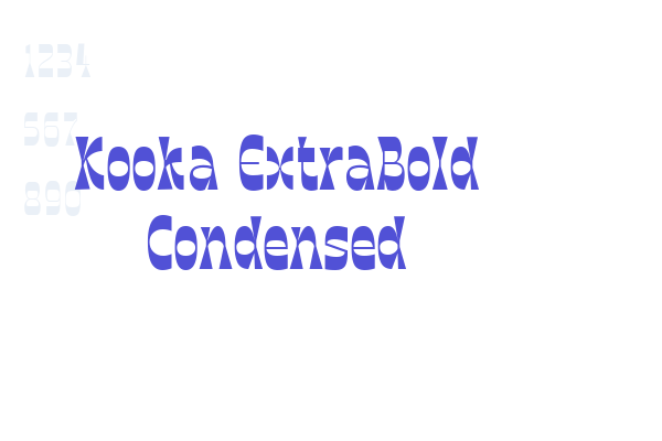 Kooka ExtraBold Condensed