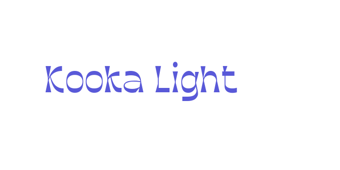 Kooka Light Font Download