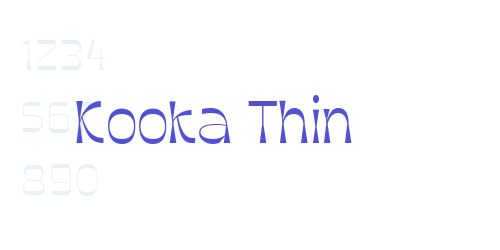 Kooka Thin-font-download