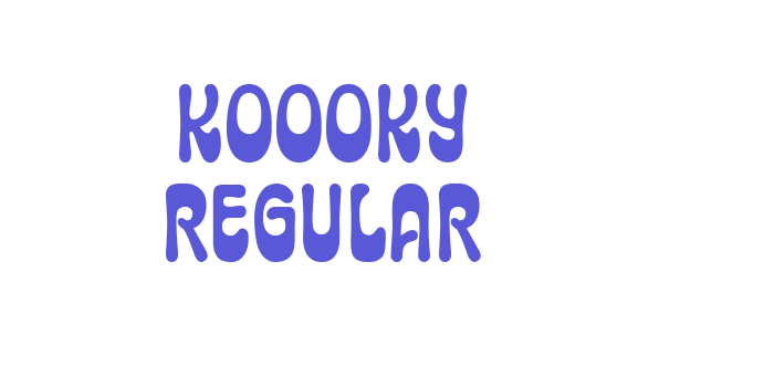 Koooky Regular Font