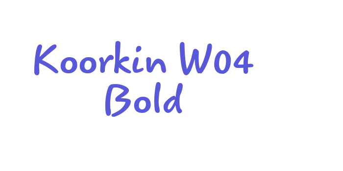 Koorkin W04 Bold Font Download