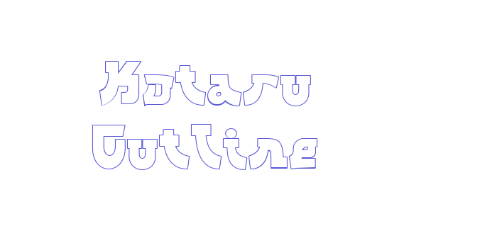 Kotaru Outline Font