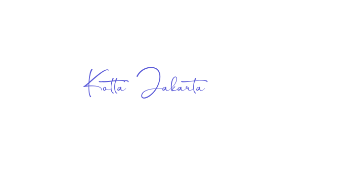 Kotta Jakarta Font Download