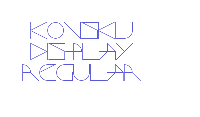 Kovskij Display Regular Font