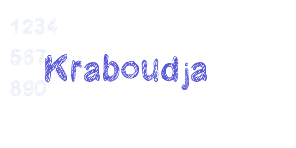 Kraboudja font free