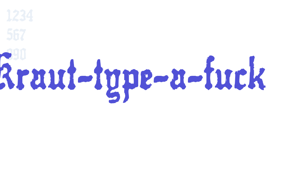 Kraut-type-a-fuck-font-download