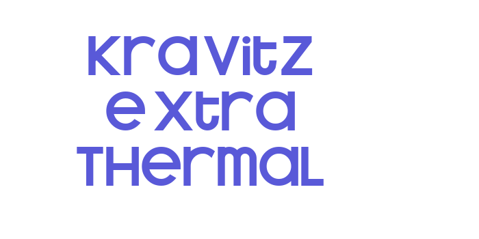 Kravitz Extra Thermal Font Download