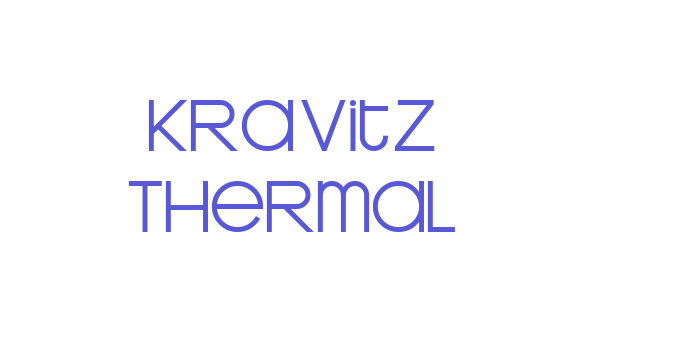 Kravitz Thermal Font Download