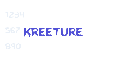 Kreeture-font-download