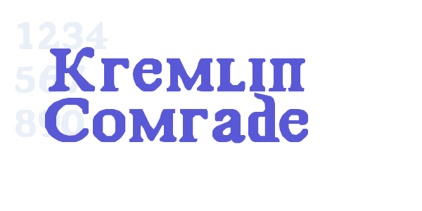 Kremlin Comrade font free