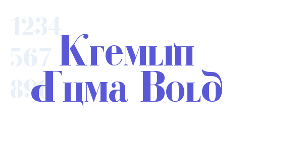 Kremlin Duma Bold font free